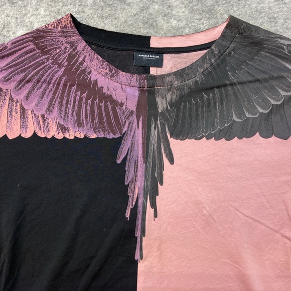 Marcelo‎ Burlon County Of Milan Regular Wings T-Shirt Black - Size XXS NWOT - Picture 3 of 7